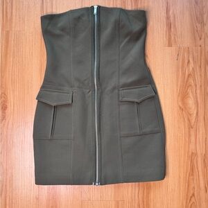 Fashion Nova Olive Mini Dress